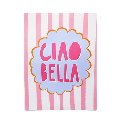 AthenesAtelier Ciao Bella I Poster