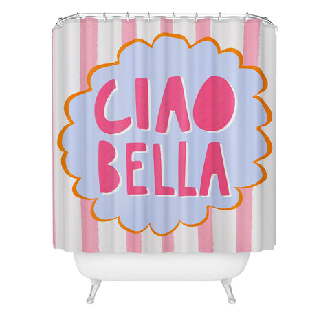 AthenesAtelier Ciao Bella I Shower Curtain