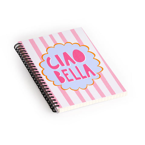 AthenesAtelier Ciao Bella I Spiral Notebook