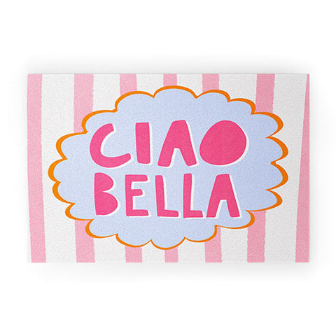 AthenesAtelier Ciao Bella I Welcome Mat
