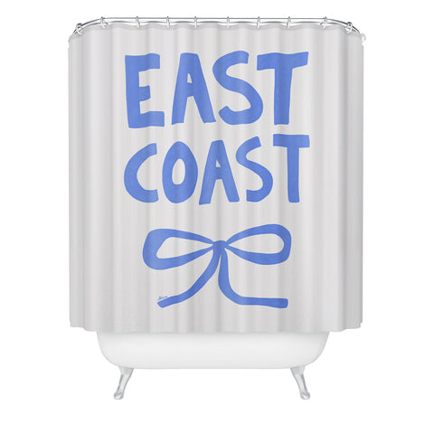 AthenesAtelier East Coast Shower Curtain