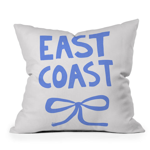 AthenesAtelier East Coast Outdoor Throw Pillow