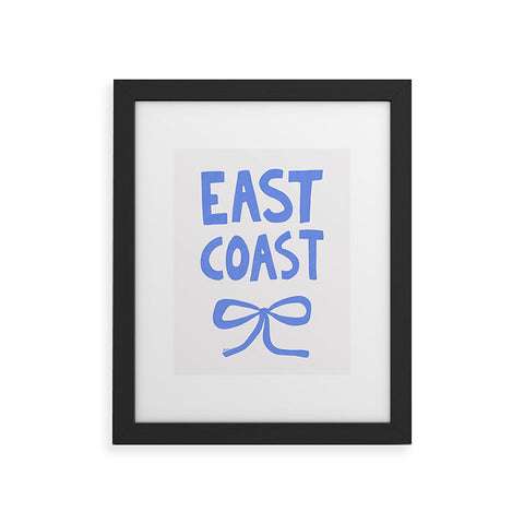 AthenesAtelier East Coast Framed Art Print