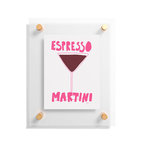 AthenesAtelier Espresso Martini II Floating Acrylic Print