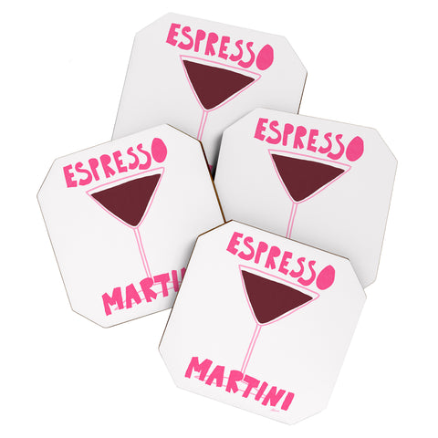 AthenesAtelier Espresso Martini II Coaster Set