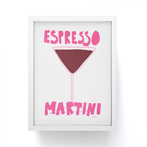 AthenesAtelier Espresso Martini II Framed Mini Art Print