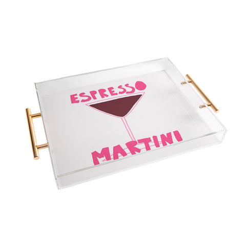 AthenesAtelier Espresso Martini II Acrylic Tray