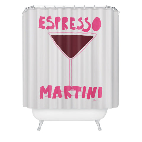 AthenesAtelier Espresso Martini II Shower Curtain