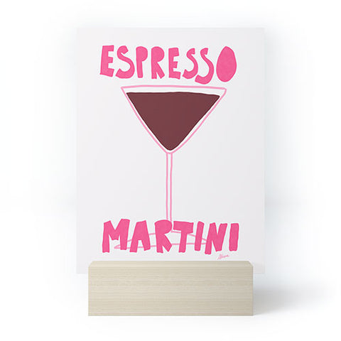 AthenesAtelier Espresso Martini II Mini Art Print