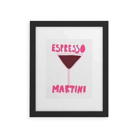 AthenesAtelier Espresso Martini II Framed Art Print