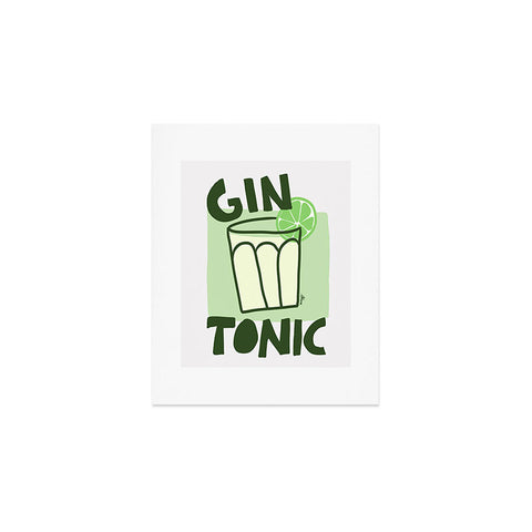 AthenesAtelier Gin Tonic I Art Print