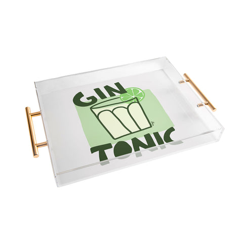 AthenesAtelier Gin Tonic I Acrylic Tray