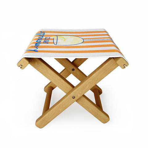 AthenesAtelier Limoncello Spritz Folding Stool