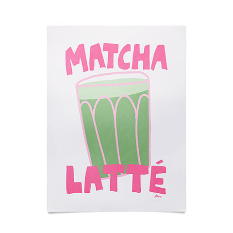 AthenesAtelier Matcha Latte Poster