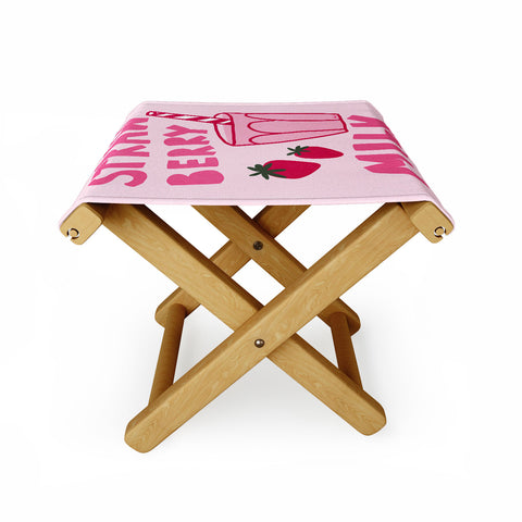 AthenesAtelier Strawberry Milk I Folding Stool