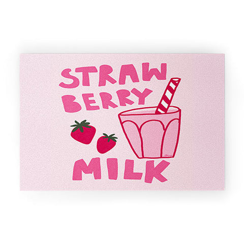 AthenesAtelier Strawberry Milk I Welcome Mat