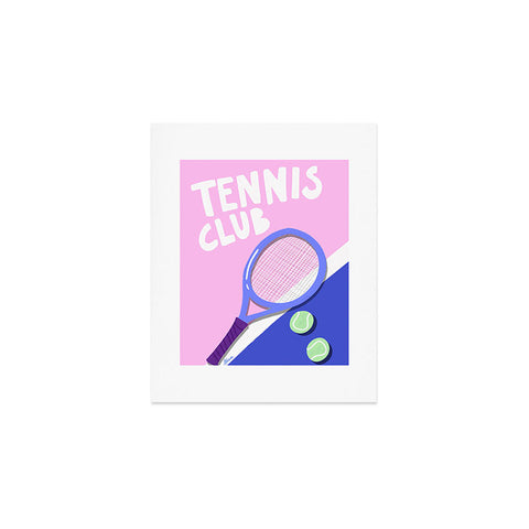 AthenesAtelier Tennis Club Art Print
