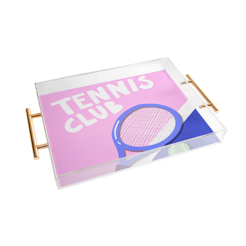 AthenesAtelier Tennis Club Acrylic Tray