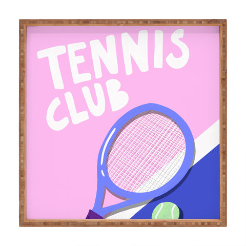 AthenesAtelier Tennis Club Square Tray