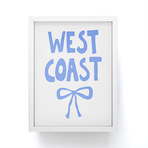 AthenesAtelier West Coast I Framed Mini Art Print