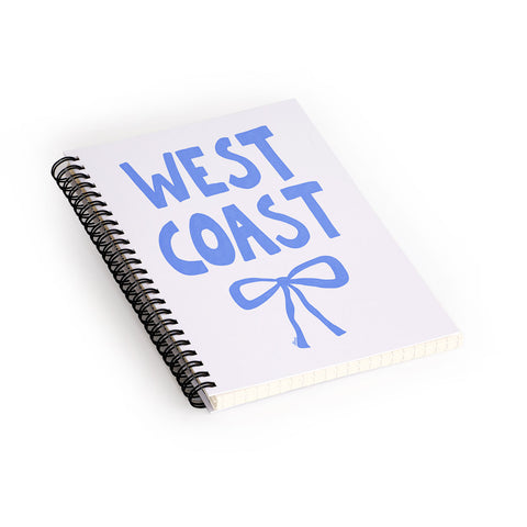 AthenesAtelier West Coast I Spiral Notebook