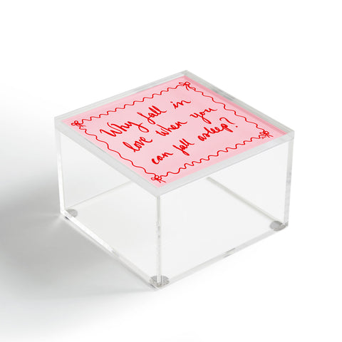 AthenesAtelier Why Fall in Love Acrylic Box