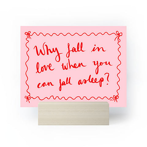 AthenesAtelier Why Fall in Love Mini Art Print