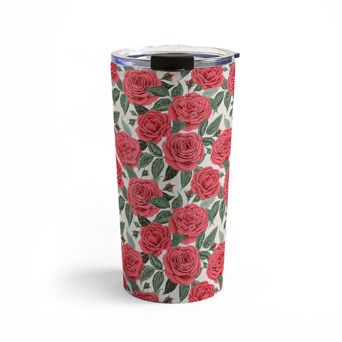 Avenie A Realm Of Red Roses Travel Mug