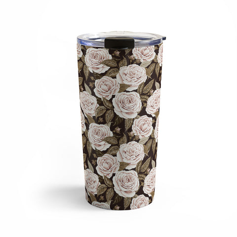 Avenie A Realm Of Roses Dark Academia Travel Mug