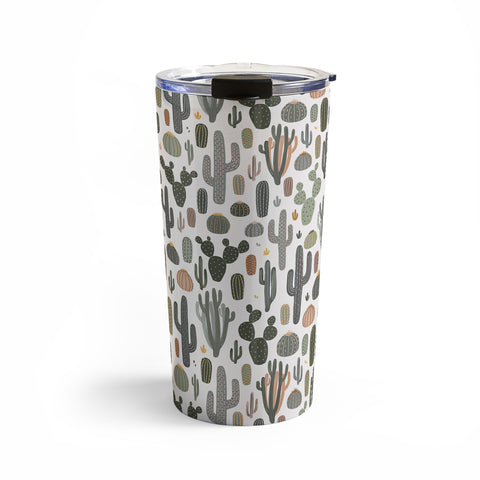 Avenie After the Rain Cactus Medley Travel Mug
