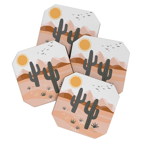 Avenie After The Rain Desert Coaster Set