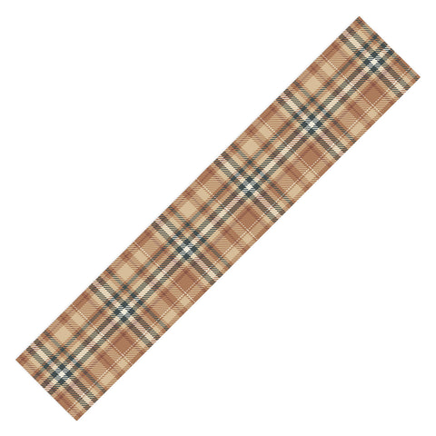 Avenie Autumn Plaid Table Runner