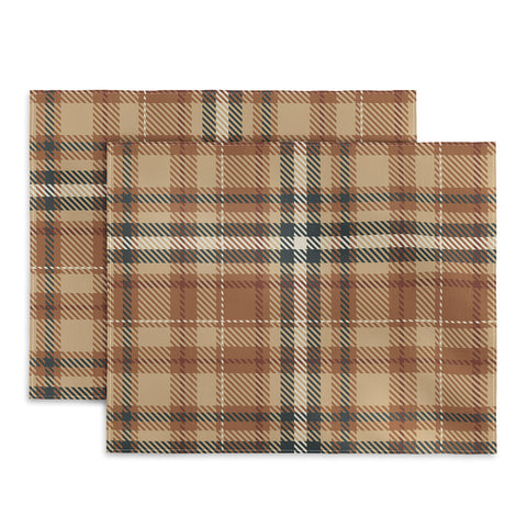 Avenie Autumn Plaid Placemat