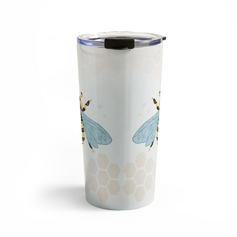 Avenie Bee and Honey Comb Travel Mug