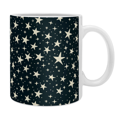 Avenie Black And White Stars Coffee Mug