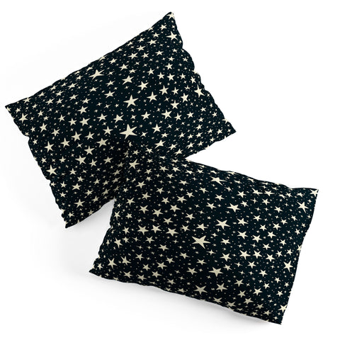 Avenie Black And White Stars Pillow Shams