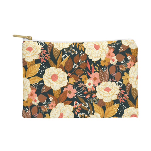 Avenie Boho Floral Autumn Pouch