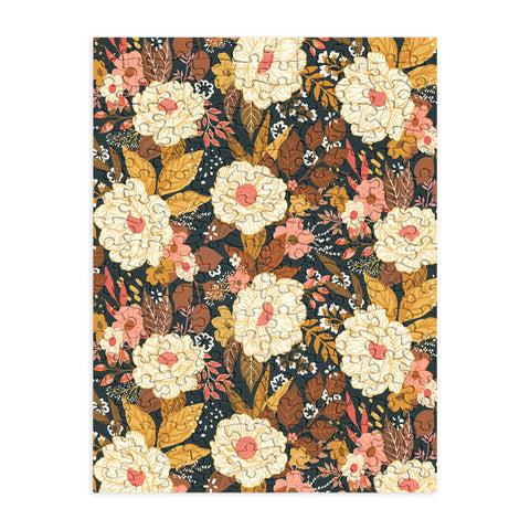 Avenie Boho Floral Autumn Puzzle