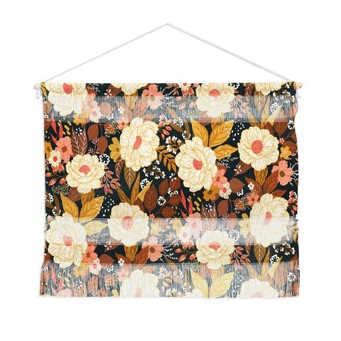 Avenie Boho Floral Autumn Wall Hanging Landscape