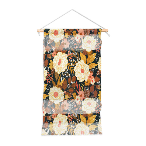 Avenie Boho Floral Autumn Wall Hanging Portrait