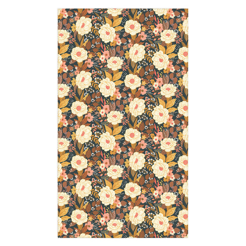 Avenie Boho Floral Autumn Tablecloth
