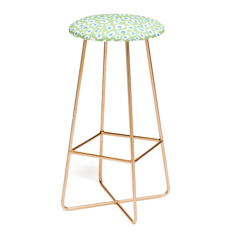 Avenie BR Cheetah Print Bar Stool
