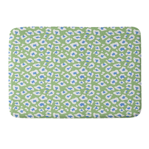 Avenie BR Cheetah Print Memory Foam Bath Mat
