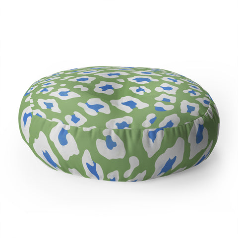 Avenie BR Cheetah Print Floor Pillow Round