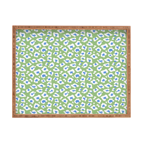 Avenie BR Cheetah Print Rectangular Tray