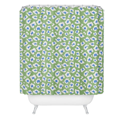 Avenie BR Cheetah Print Shower Curtain
