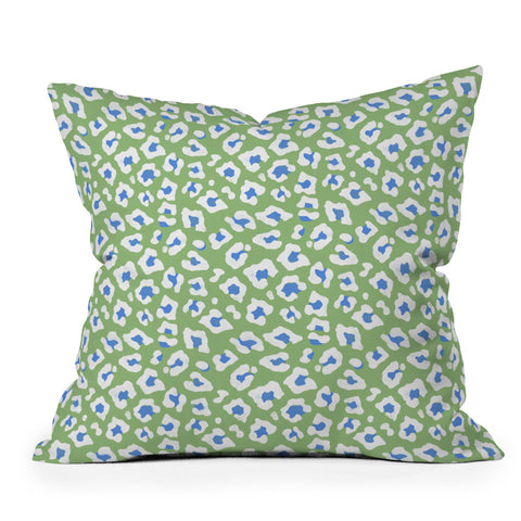 Avenie BR Cheetah Print Throw Pillow