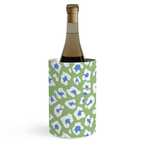 Avenie BR Cheetah Print Wine Chiller