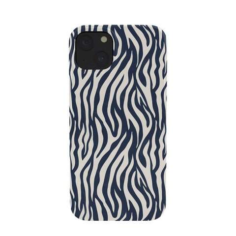 Avenie BR Navy Tiger Stripes Phone Case