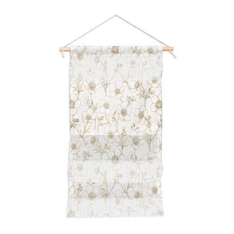 Avenie Buttercup Flowers In Cream Wall Hanging Portrait